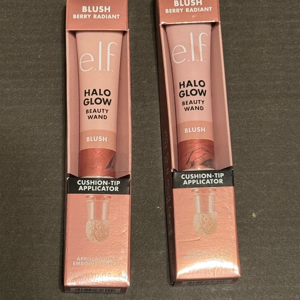 Set of 2 Halo Glow Beauty Wand - Berry Radiant Blush